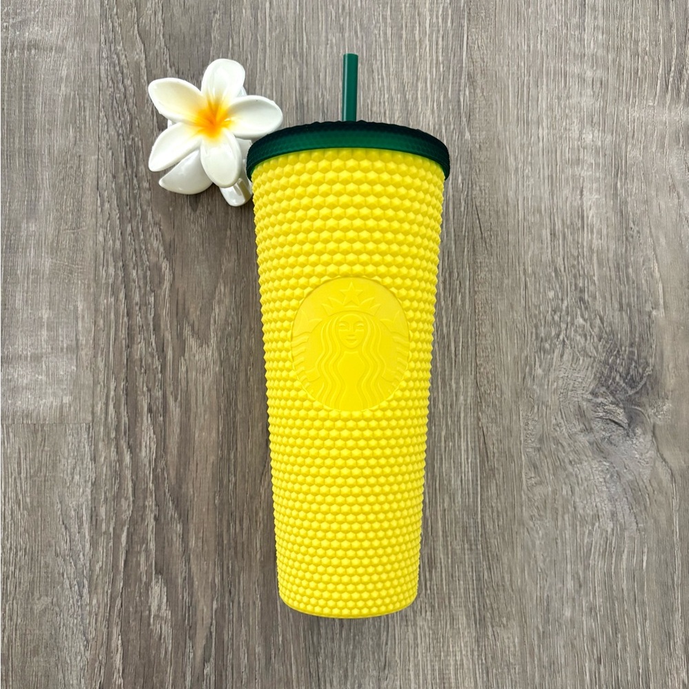 Starbucks Hawaii Collection Exclusive Pineapple Studded Tumbler Cold Cup 24 Oz